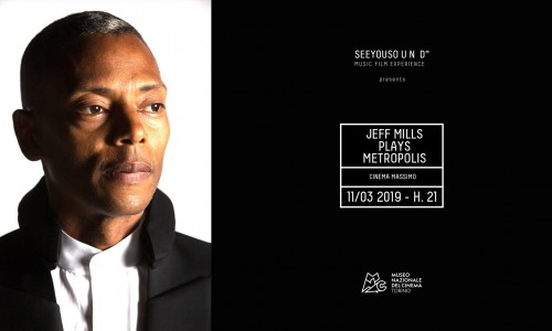 Jeff Mills plays Metropolis  Fritz Lang a Torino, Cinema Massimo per Seeyousound